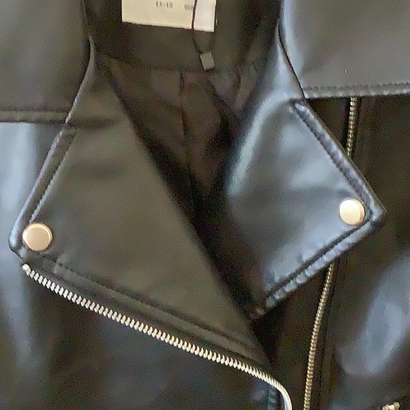 Adorable Kids NWOT 🖤🖤🖤Motto Jacket by Zara - Picture 7 of 11